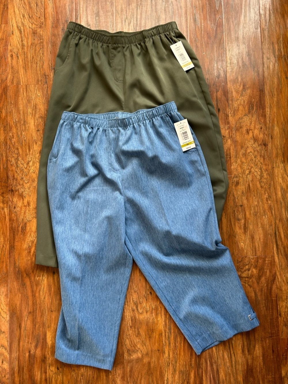 Breathable Pull-On Capris Culottes Perfect For Summer Resort wear Comfy Stretch